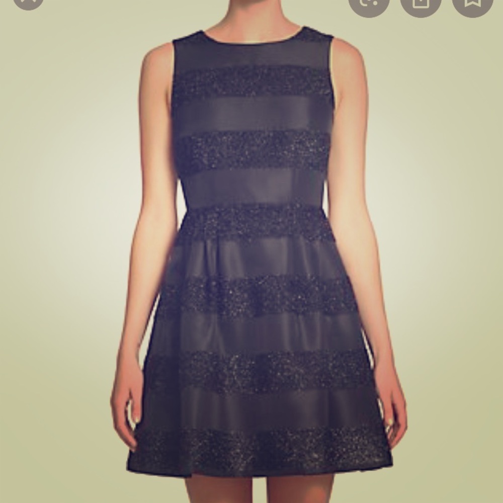 CeCe fit and flare dress size 6